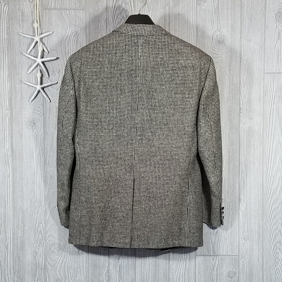 Burberry's Camel Hair Herringbone Jacket Blazer 40 - Picture 5 of 12